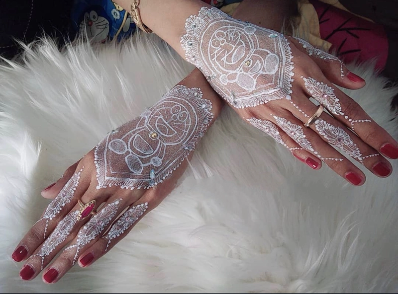 doraemon mehndi images