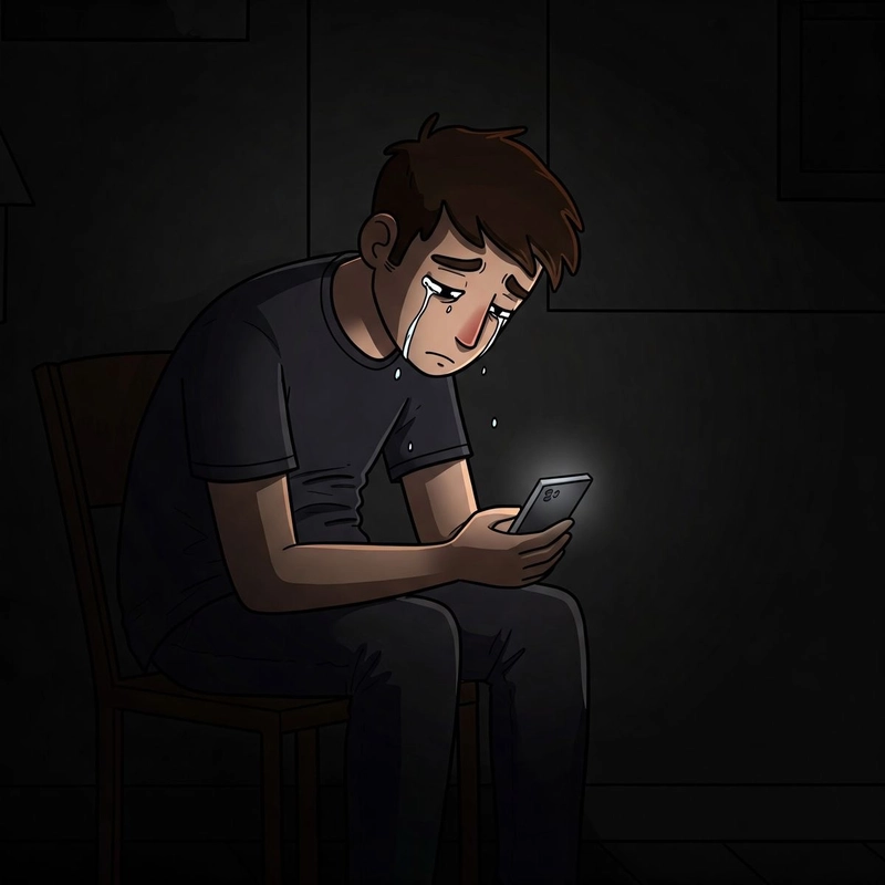 dp of single sad boy
