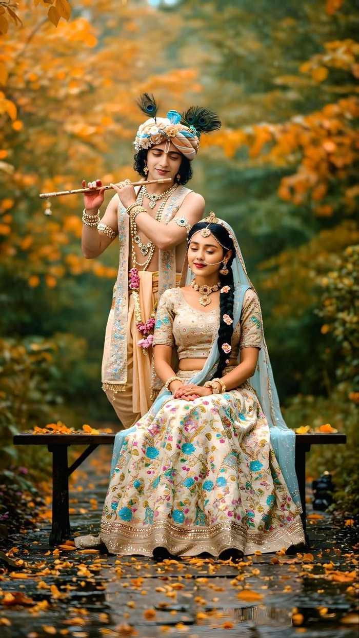 dp radha krishna photo