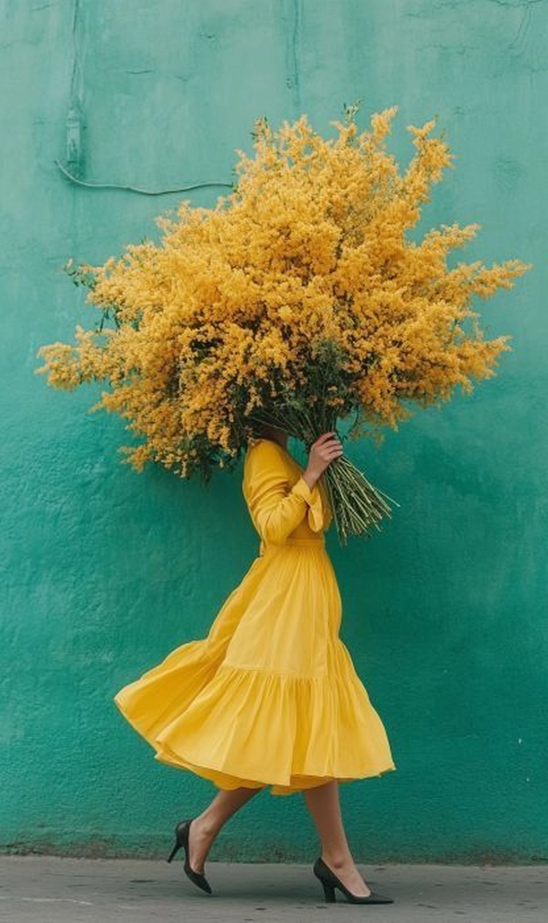 dpwhatsapp yellow dress
