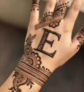 e name mehndi design images