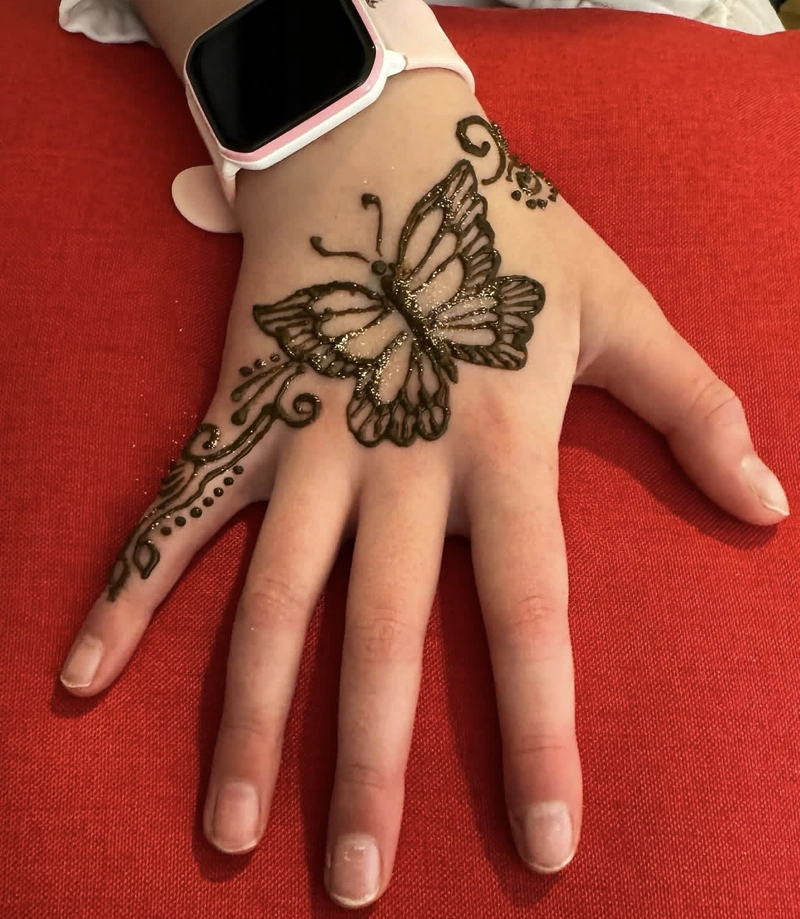 easy to make mehndi design