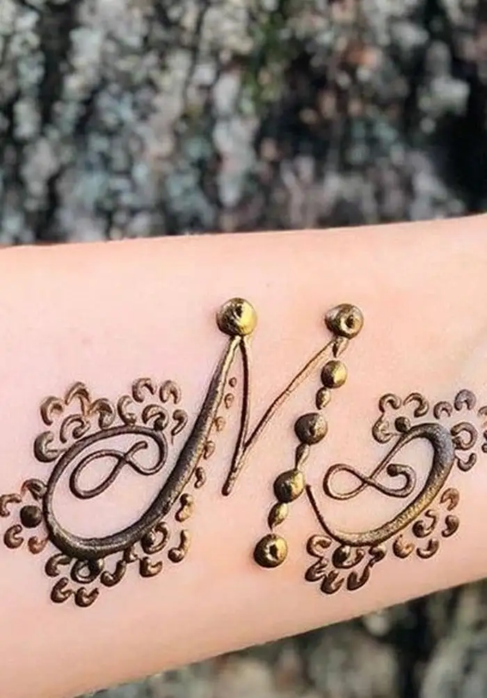 f m mehndi design