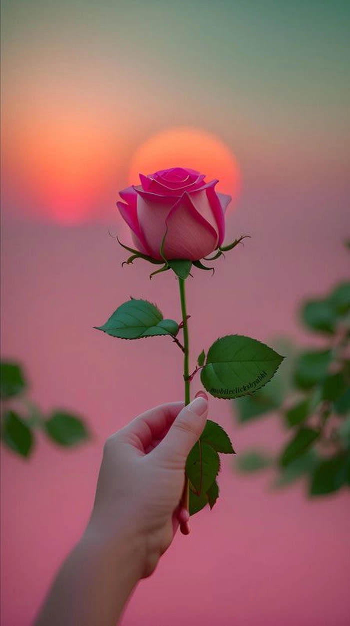 flower rose in real for dp