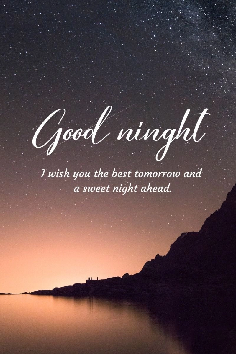 good night cute images with quotes