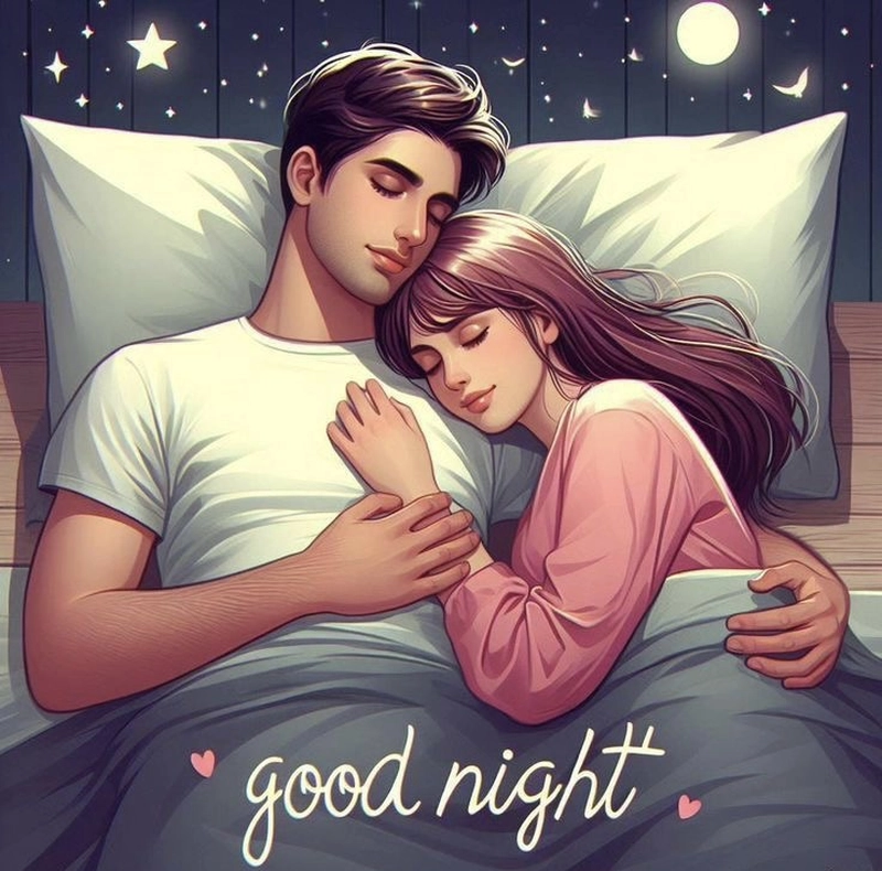 good night dp couple