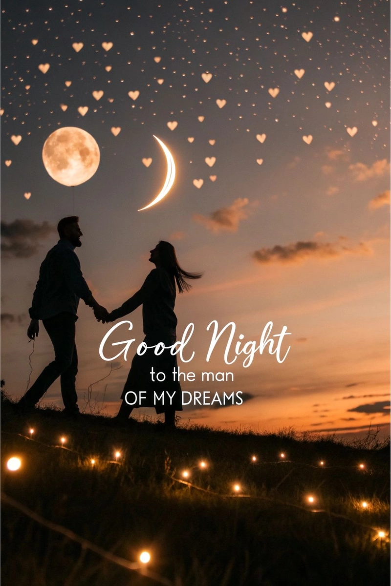 good night dp romantic