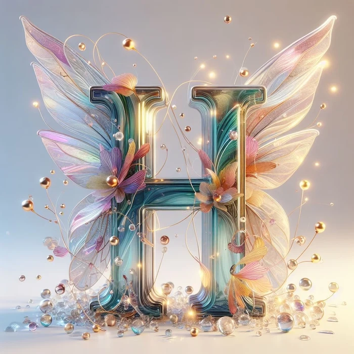 h letter dp 4k