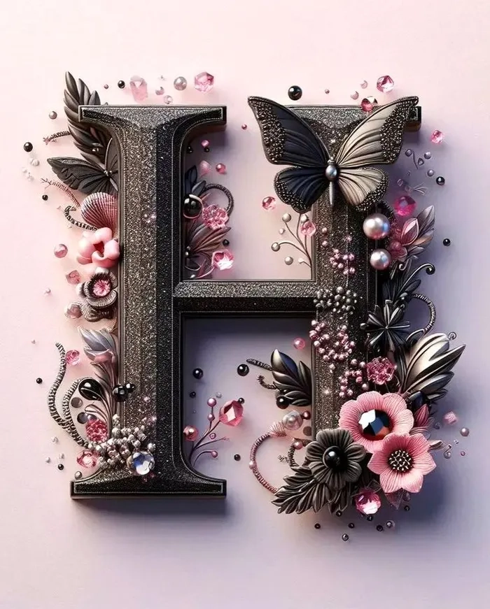 h letter dp full hd