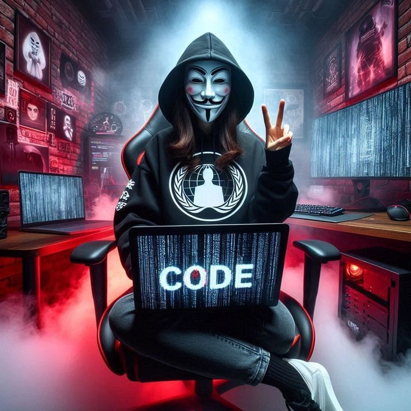 hacker mask dp