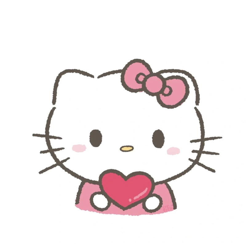 heart cute dp