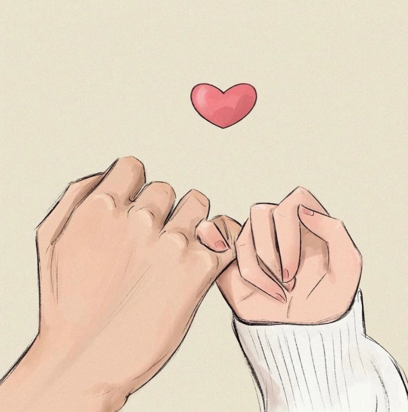 heart touching cute dp