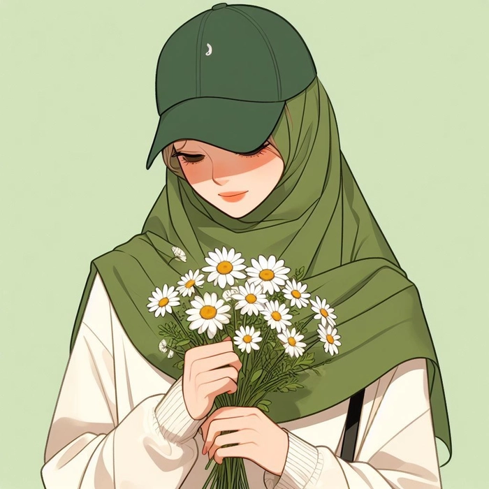 hijab girl dp for instagram cartoon download