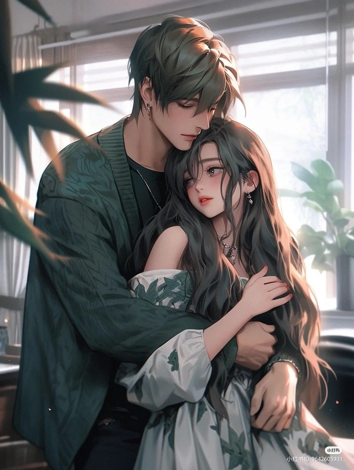 hug couple dp