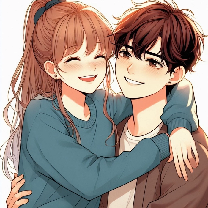 hug day dp image