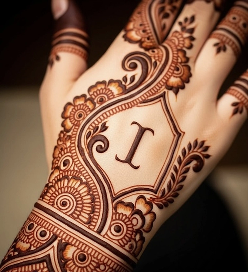 i mehndi design simple images