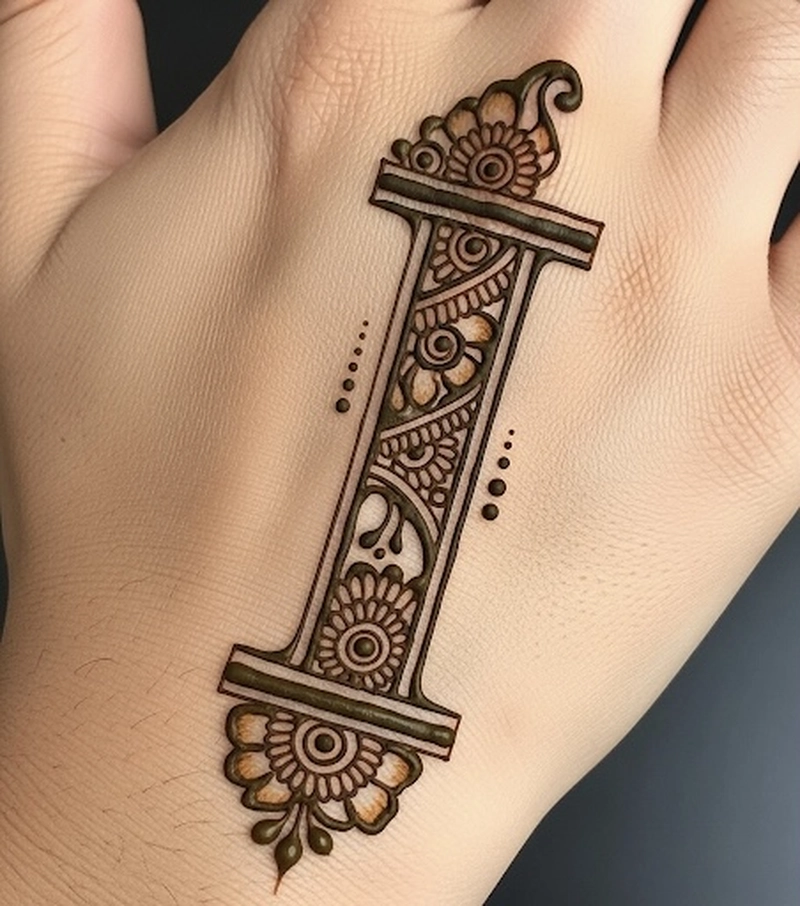 i mehndi design tattoo
