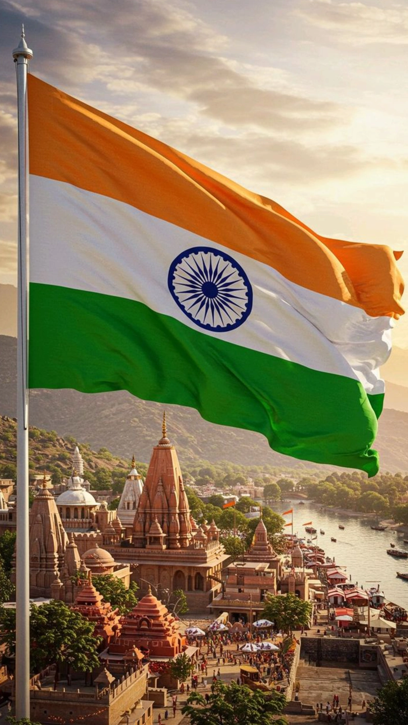 indian flag images for dp