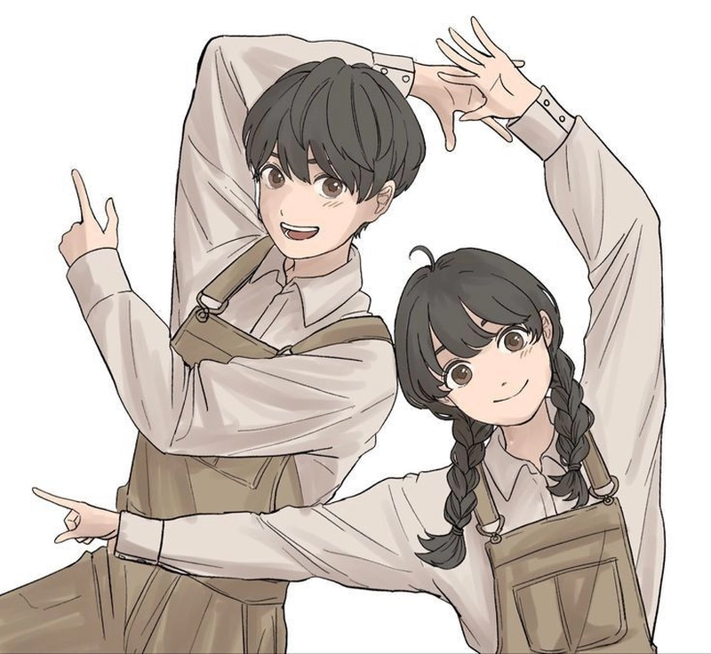 instagram dp for couples anime