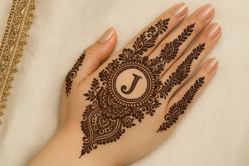 j word mehndi design
