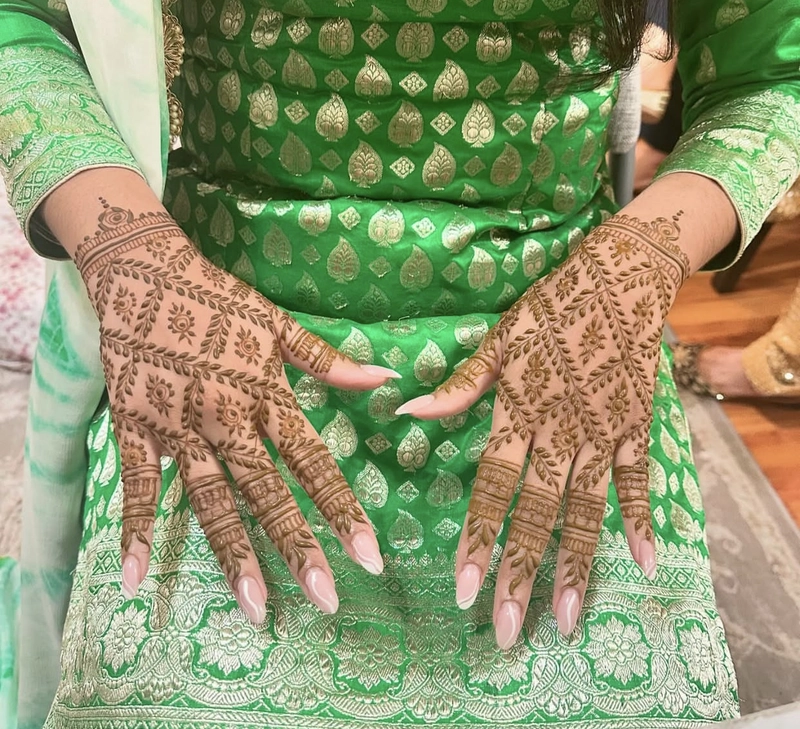 jaal mehndi designs