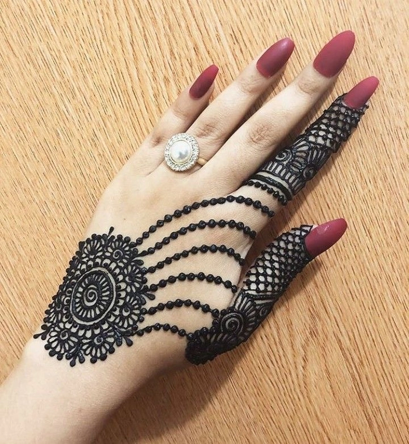 jewellery for mehendi ceremony