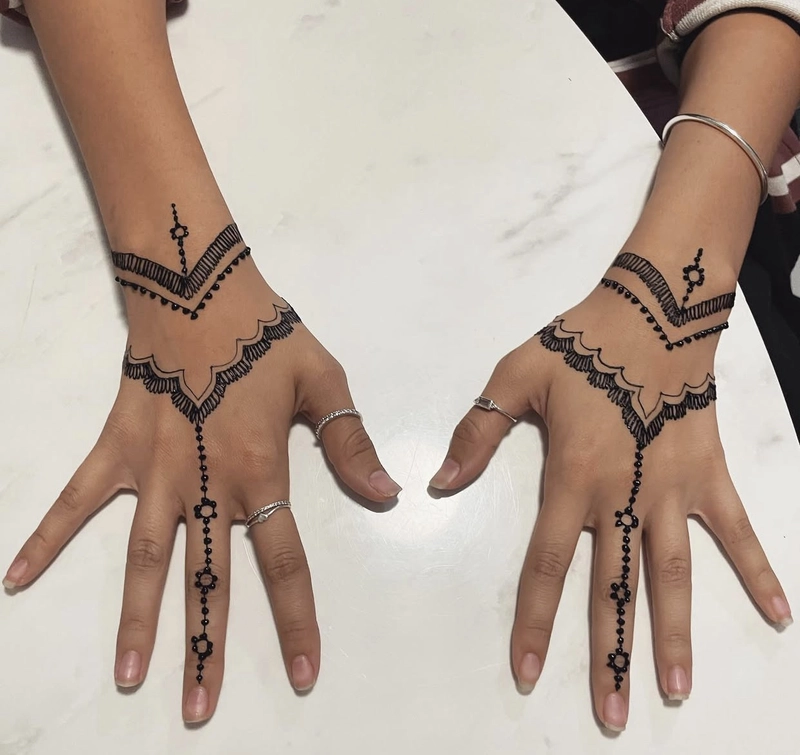 jewellery mehndi design