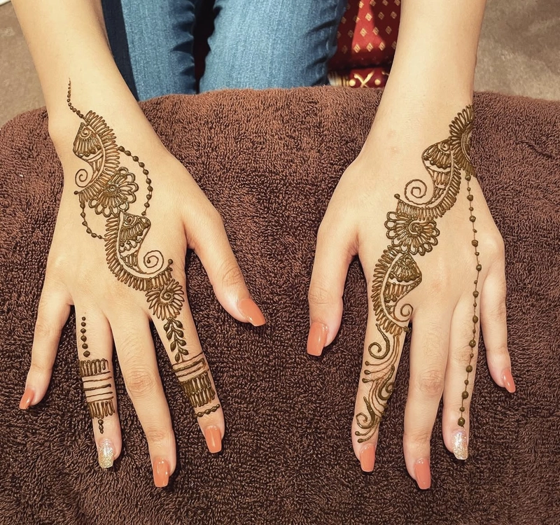jewellery mehndi designs