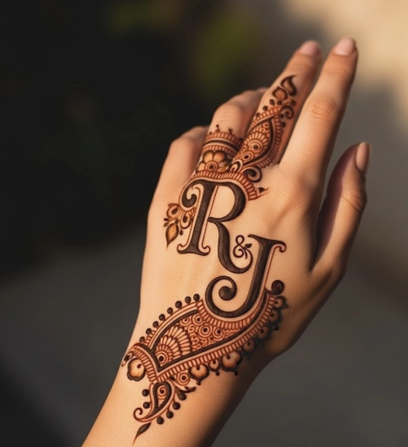 jr mehndi design
