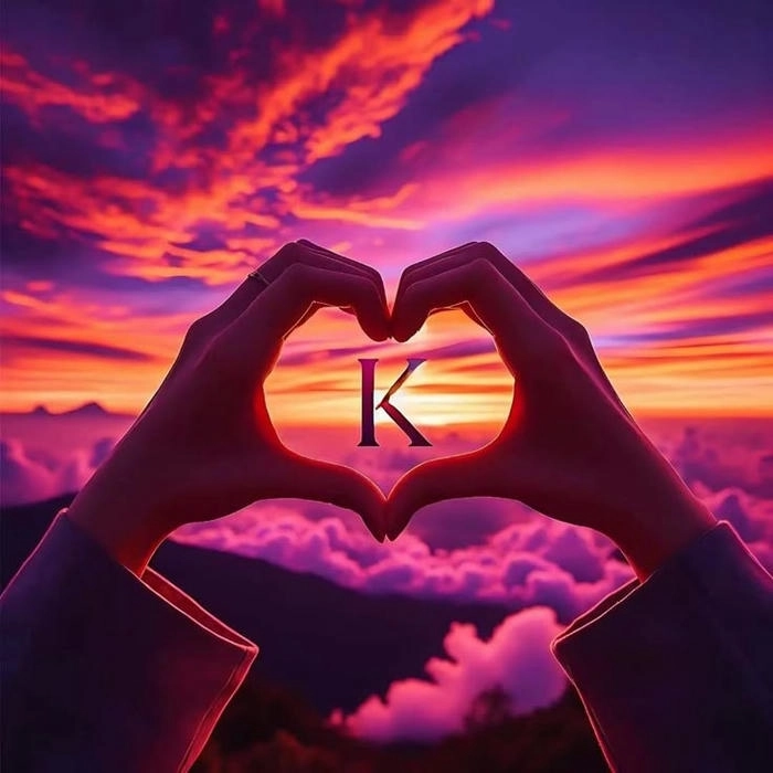 k letter whatsapp dp download