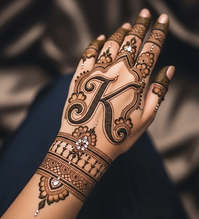 k mehndi design images
