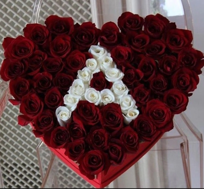 letter a whatsapp dp