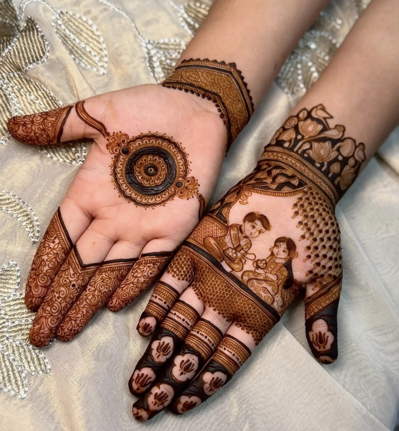 love mehndi design photo simple full hand arabic