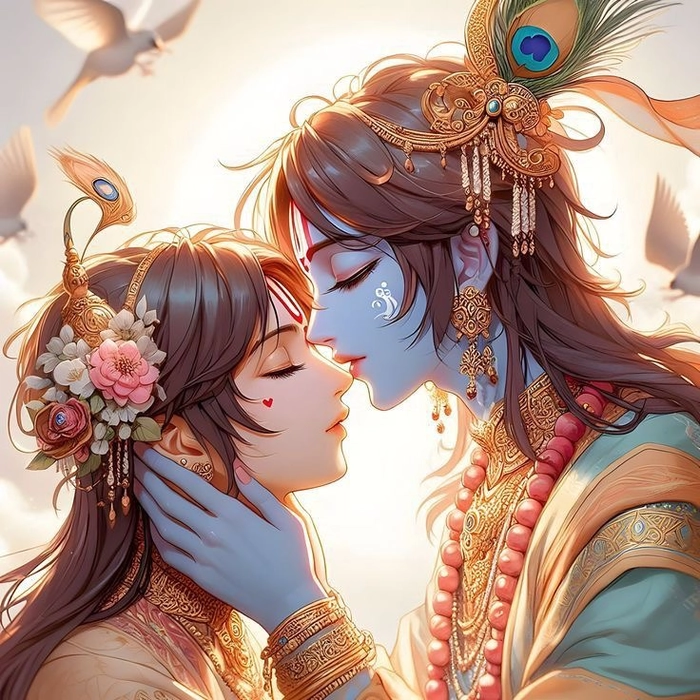 love radha krishna dp