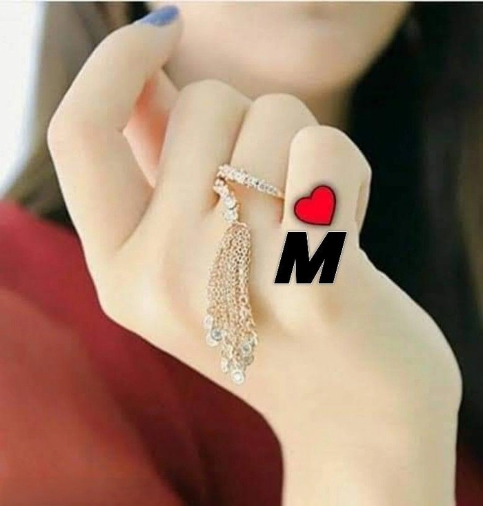 m name image love dp download