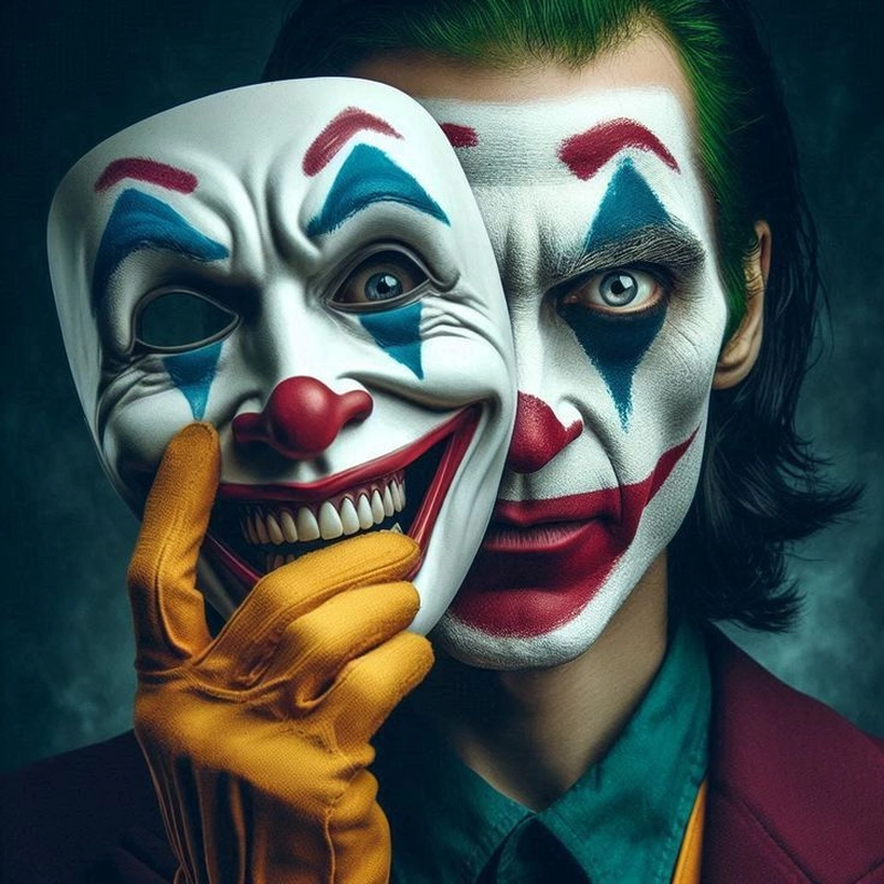 mask joker dp