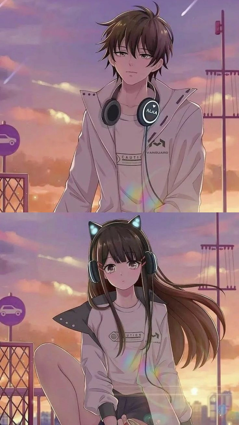 matching icons anime couple dp for instagram