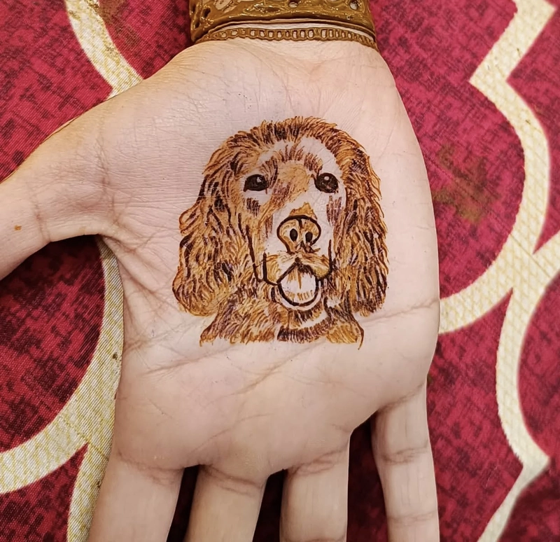 mehandi dogs
