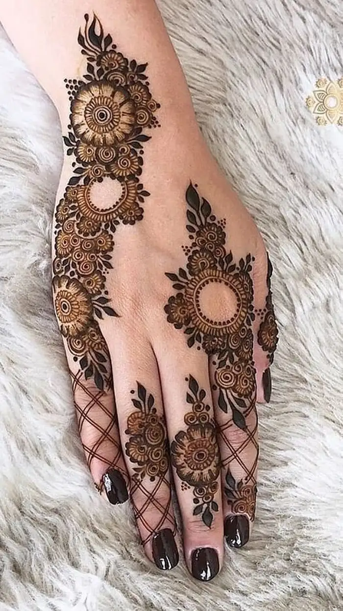 mehendi arabic design