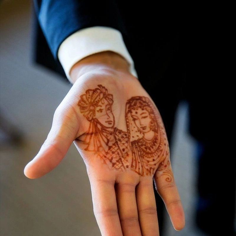 mehendi dress for groom