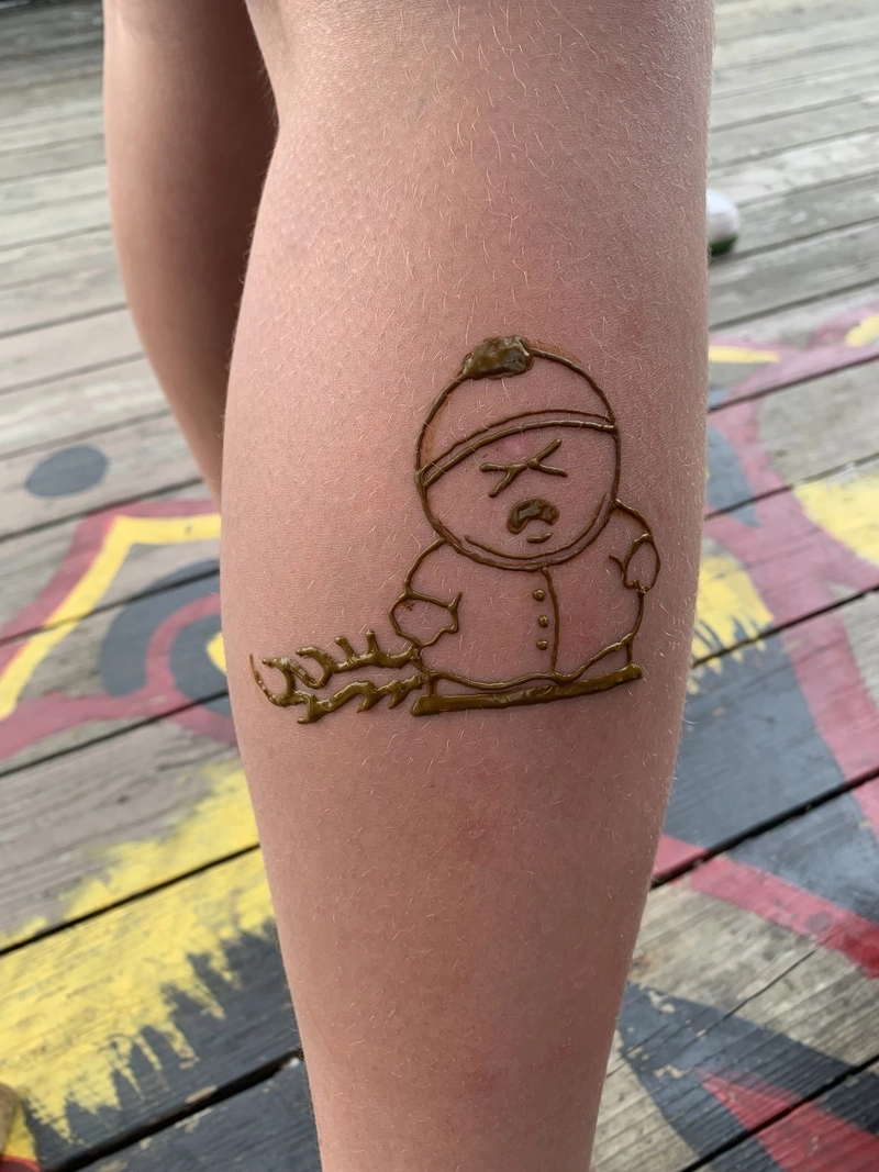 mehndi cartoon