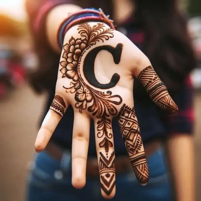 mehndi design c