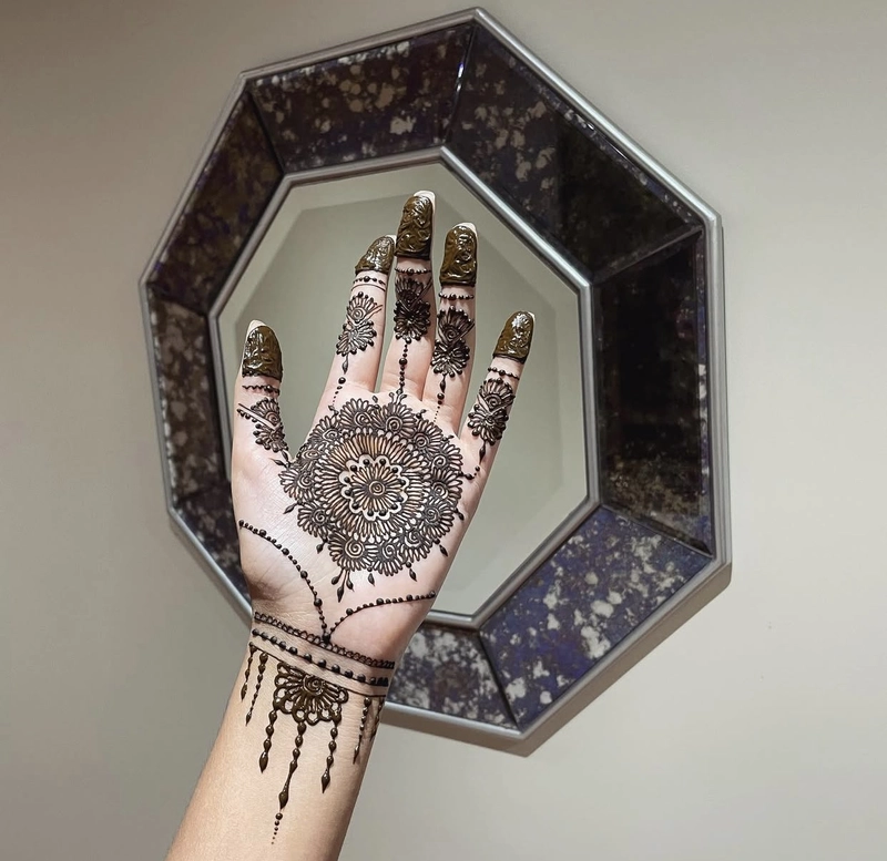 mehndi design jewelry