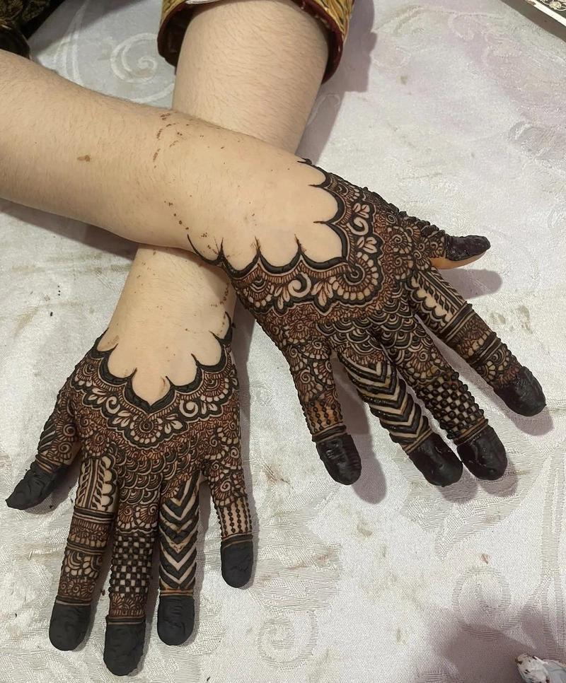 mehndi design kashees