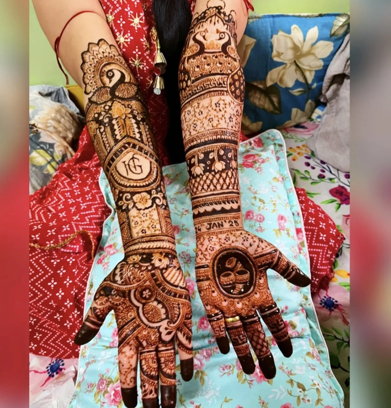 mehndi design sawan ka