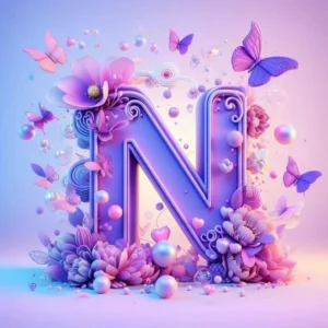n letter dp photo