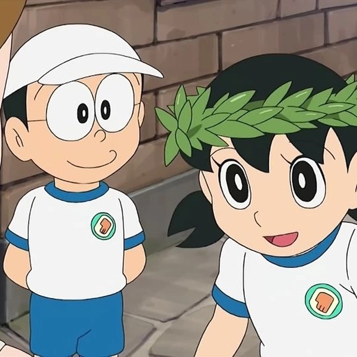 nobita shizuka dp photo