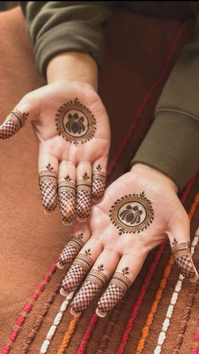 oppana mehndi design kids