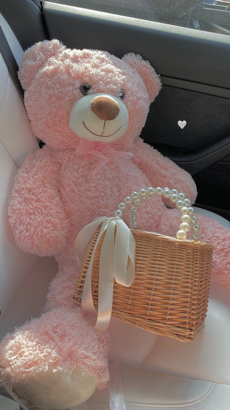 pink teddy bear images for dp photo