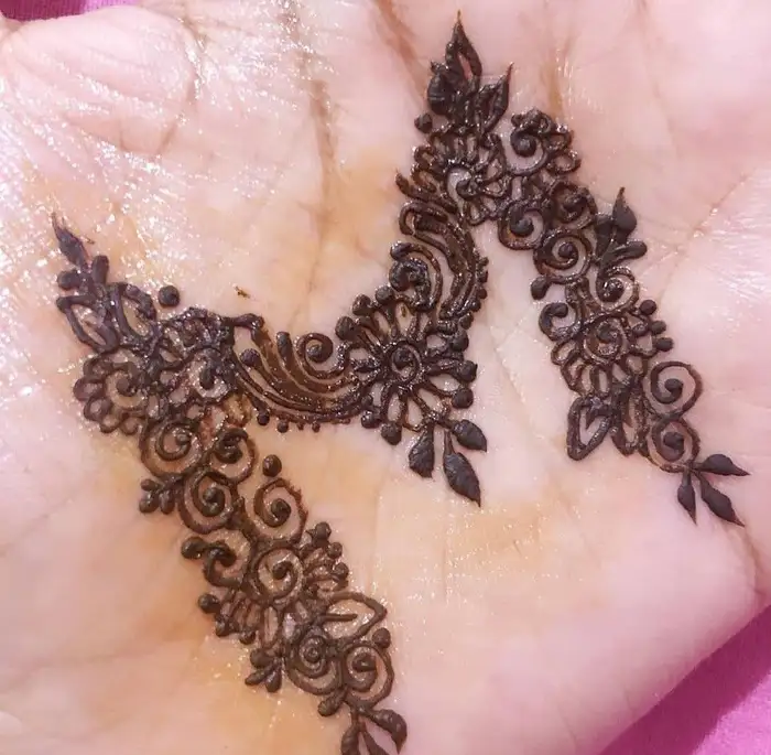 r m mehndi design